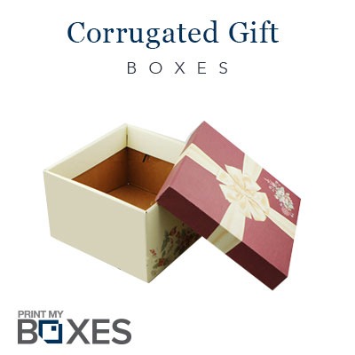 Corrugated Gift Boxes | Custom Printed Corrugated Gift Boxes | Print My ...