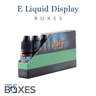 E-liquid Display Boxes