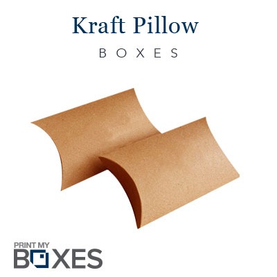 Kraft Pillow Boxes